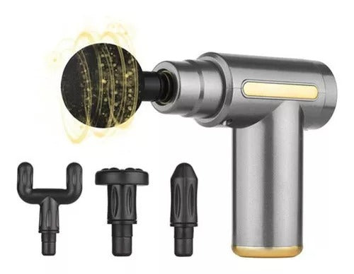 Mini Massageador 4 em 1 Elétrico Profissional Muscular Top