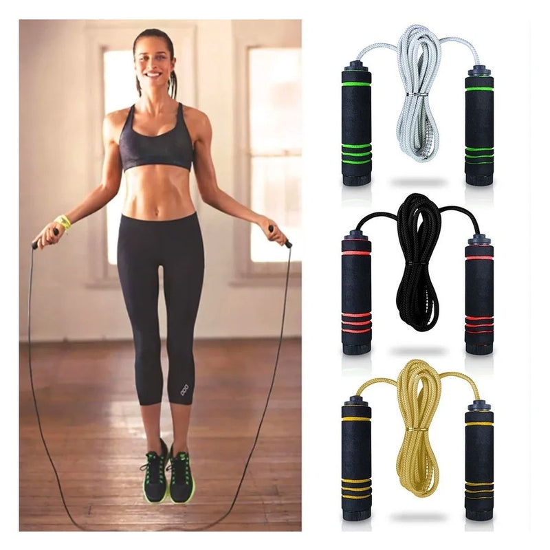 orda de Pular Ajustável Jump Rope Profissional até 2,60m