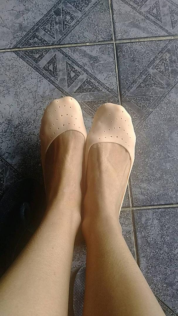 Protetor Para Pes sapatilha Sensíveis Ou Rachados Fissuras Sola Calcanhar Podologia Podólogo Masculino Feminino Unissex Smiling Foot