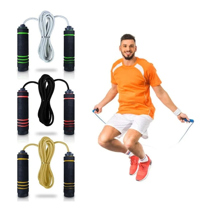 orda de Pular Ajustável Jump Rope Profissional até 2,60m