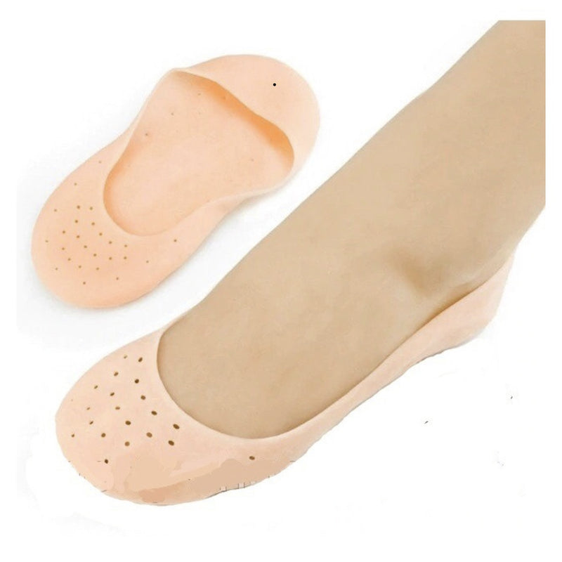 Protetor Para Pes sapatilha Sensíveis Ou Rachados Fissuras Sola Calcanhar Podologia Podólogo Masculino Feminino Unissex Smiling Foot